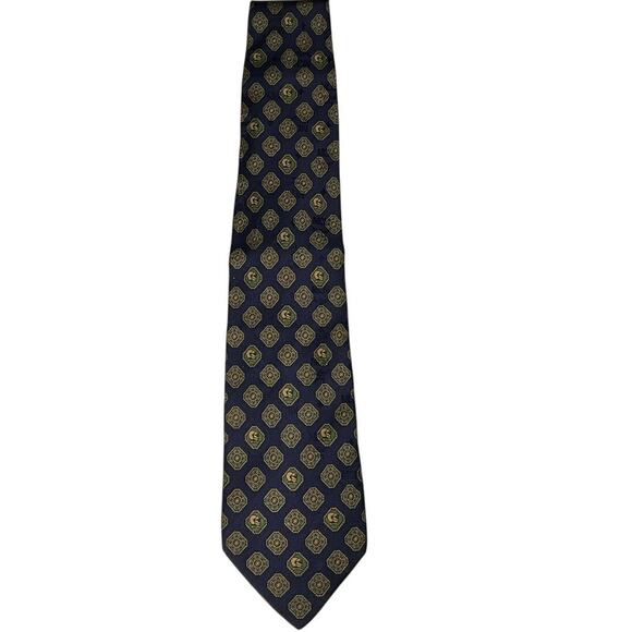 MCM Other - 606. MCM Blue Silk Necktie - Classic Design, Excellent Condition!